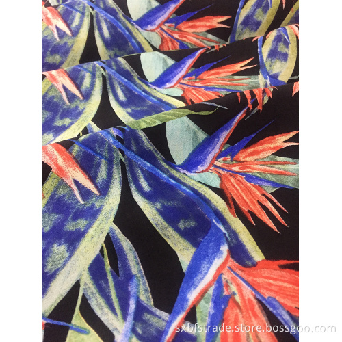 Rayon Poplin Air-jet 45s Printing Fabric Broad Width